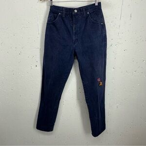 Vintage Ozark Mountain Women’s size 9/10 High Waist Indigo Blue Jeans